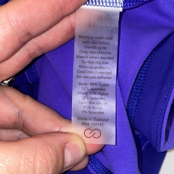 CALIA by Carrie Underwood Strap Back Double Layer Tank Top NEW - Picture 9 of 9